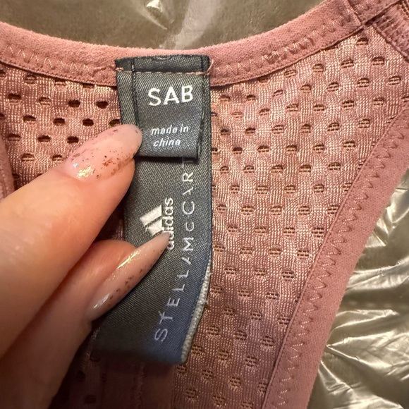 Adidas Pink Sports Bra with Racerback Design - Picture 2 of 6